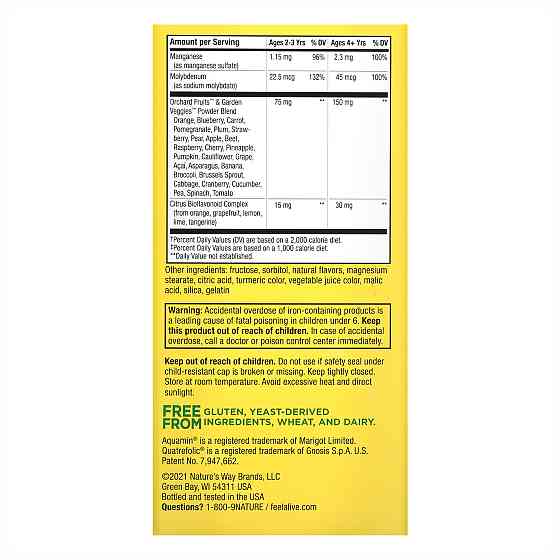 Kids Chewable Multivitamin - 120 tabs Orange and Berry Луцк