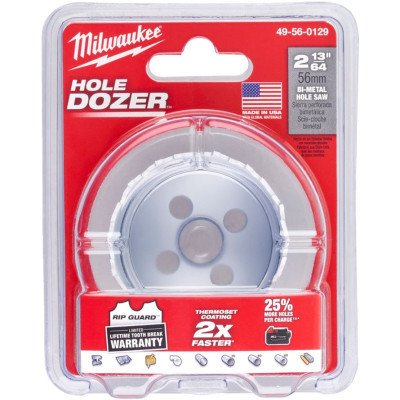 Коронка Milwaukee Bi-Metal 56 мм (49560129) Винница - изображение 2