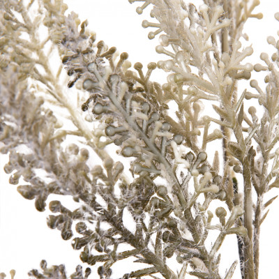 Декоративная ветвь YES! Fun Кедр Зелёная Заснеженная 87 см (974810) Винница - изображение 2