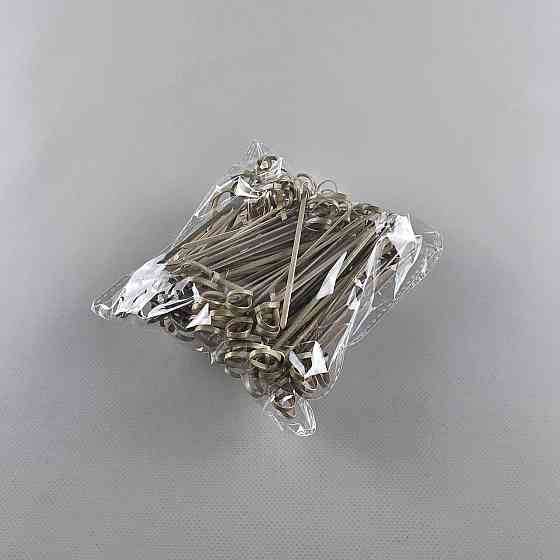 Бамбуковые деревянные шпажки с узелком 9см,100 шт (1 пачка) Харьков