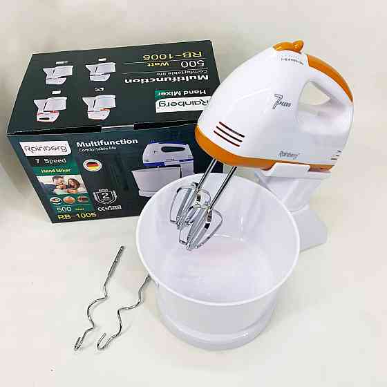 Міксер для приготування тортів і кремів, Міксер для тіста на пироги Кращий ручний FE-97 Івано-Франківськ