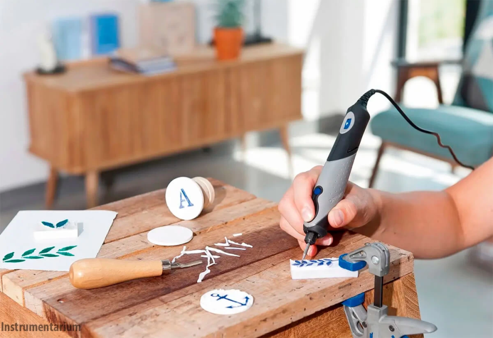 Багатофункціональний інструмент (гравер) Dremel Stylo+ з 15 насадками (F0132050JM) Київ - фото 5
