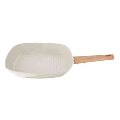 Сковорода Bergner Naturally гриль 28 x 28 см (BG-34743-CR) Винница