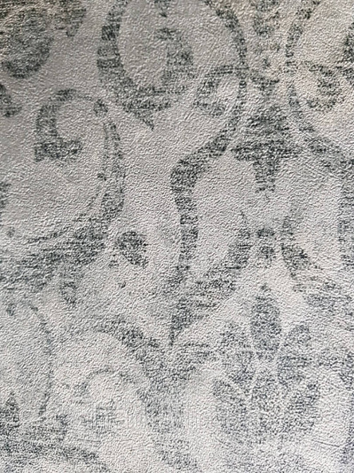 Шпалери флізелінові еко Decoprint Essentials EE22559 під старовину вензель завиток з потертістю зелені Київ - фото 5