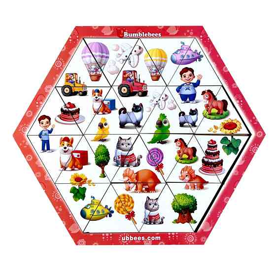 Деревянный пазл-головоломка 