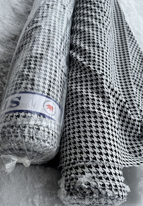 Ткань / опт / костюмка гусиная лапка - от 5 м Киев - изображение 3