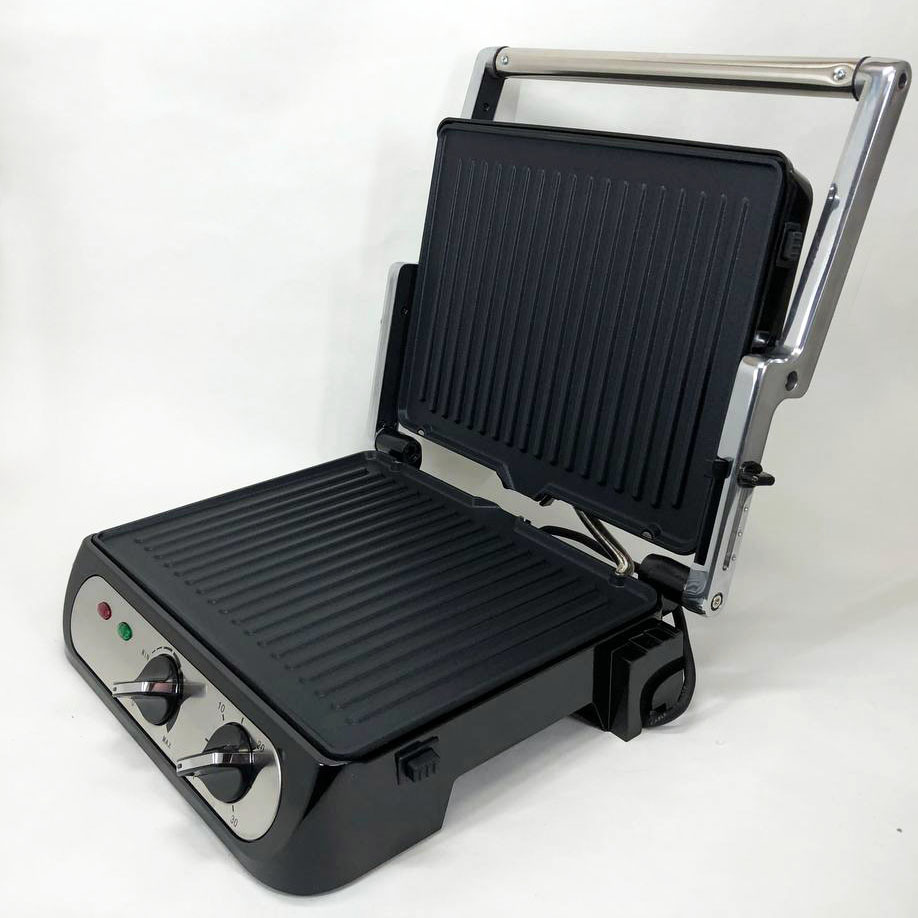 Кухонные бутербродницы, Электрический гриль для барбекю и жарки мяса, Гриль электрический настольный DY-49 Львов - изображение 11