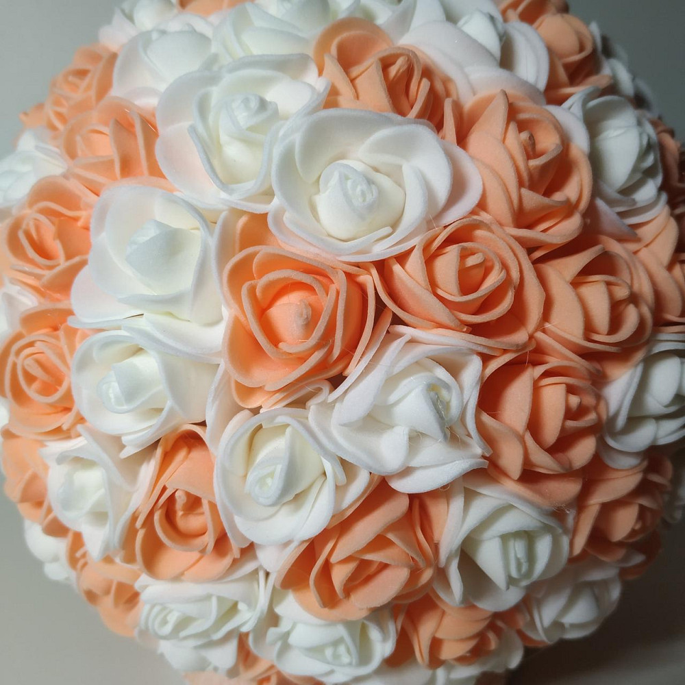 Світильник-нічник "Букет персиково-білих троянд" Дніпро - фото 3