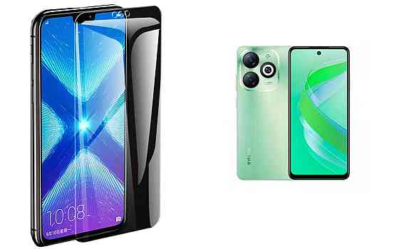Защитное стекло NeoGlass для Infinix Smart 8, Smart 8 HD, Smart 8 Plus – ультрапрозрачное и устойчивое Киев