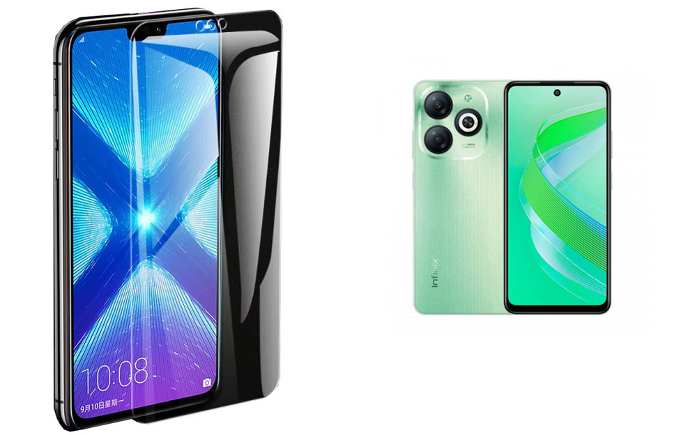 Защитное стекло NeoGlass для Infinix Smart 8, Smart 8 HD, Smart 8 Plus – ультрапрозрачное и устойчивое Киев - изображение 2