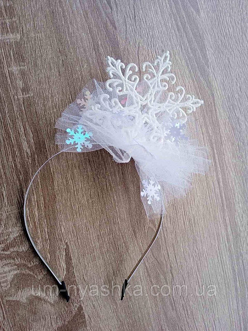 Обруч ободок Снежинка Кривой Рог - изображение 1