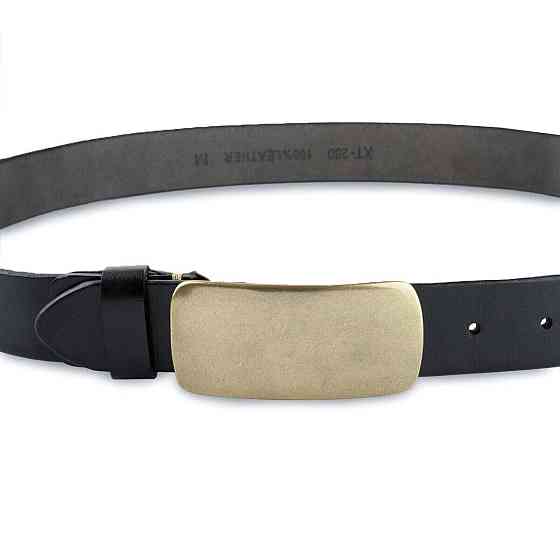 Ремень мужской автомат сasual Черный (Vintage) Киев