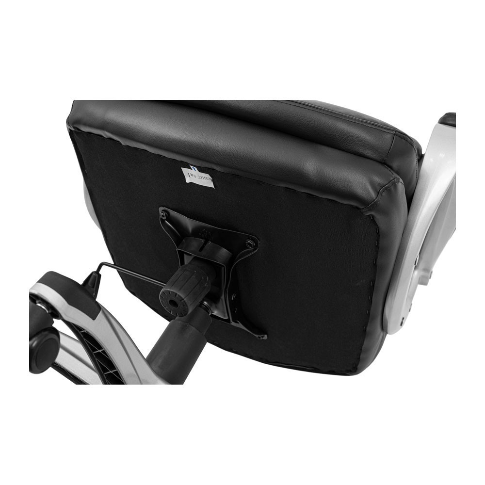 Офісне Крісло Керівника Elite Pro М2 AnyFix Шкіра-спліт Чорно-сірий Київ - фото 9