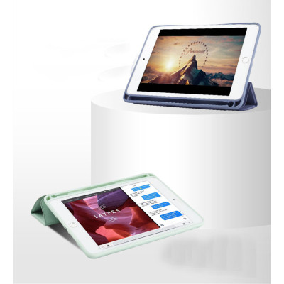 Чохол до планшета BeCover Tri Fold Soft TPU mount Apple Pencil Apple iPad 10.2 2019/2020/2021 Light Green (708458) Вінниця - фото 6