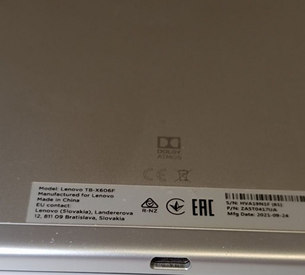 Планшет Lenovo TB-X606F Киев - изображение 4