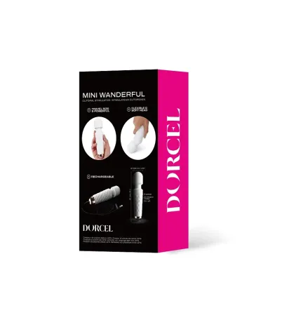 Мінівібромасажер Dorcel Wand Mini Wanderful White Львів