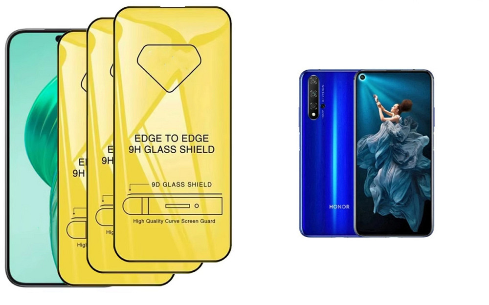 Захисне скло DefenzoGlass для Honor 20 – подвійна міцність Київ - фото 1