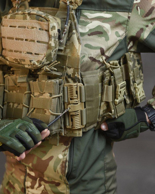 Плитоноска Nixon 4 точки скидання пікселів ВТ6044 Одеса - фото 5