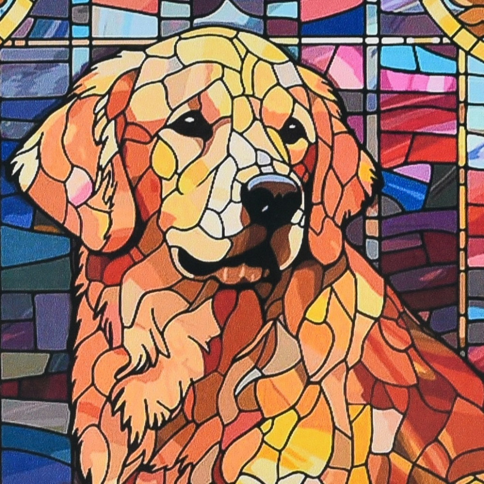 Алмазна мозаїка "Промінь вірності" DEEX16277 не повна викладка 30х30 см Вінниця - фото 1