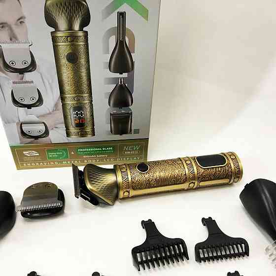 Машинка для підстригання Kemei KM-2313, Електрична машинка для стрижки потужна, Тример бездротовий CS-97 Івано-Франківськ