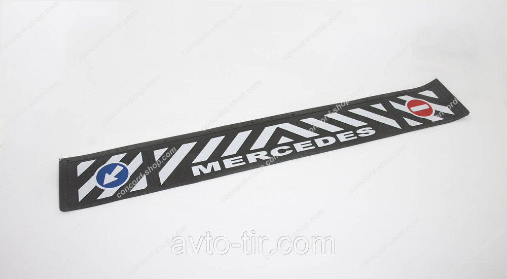 Бризковик причепа 2400х350 чорний MERCEDES Луцк - изображение 1