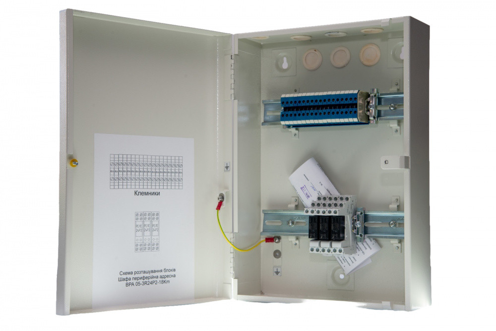 Шафа периферійна адресна СКБ Електронмаш - ВРА 05 для пожежної сигналізації Киев - изображение 2