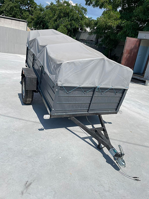 Кременчугский прицеп Днепр 21 с треугольным дышлом Березань - фото 1