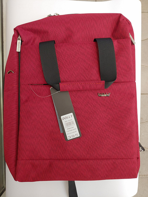 Міський рюкзак Dolly модель 395 Червоний Київ - фото 1