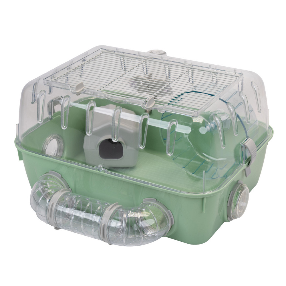 Клетка для хомяков и грызунов с игровыми тоннелями Ferplast Combi 1 (Ферпласт Комби 1) Зеленый Запорожье - изображение 1