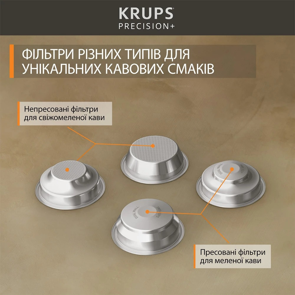 Кавоварка Krups Precision+ XP804T10 ( 11723 ) Харків - фото 15