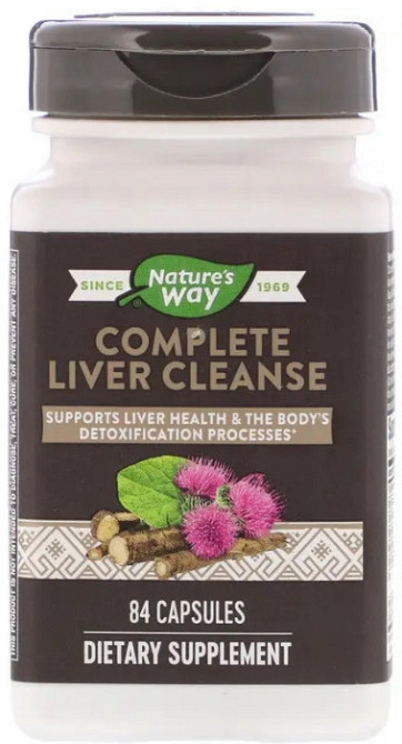Поддержка печени Nature's Way Complete Liver Cleanse 84 капс Киев - изображение 1