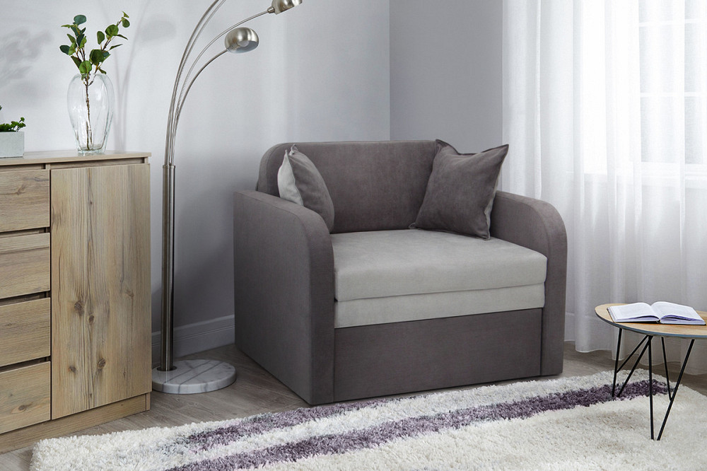 Диван Карлсон 1,3 (Мальмо 95/90) сірий/світл-сірий Київ - фото 3