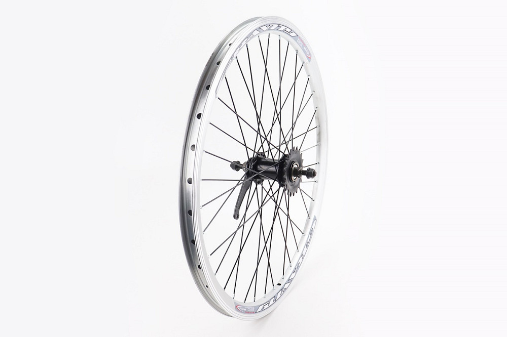 Колесо 24" заднє V-brake, обід "крапля" та втулка 14Gx36H алюмінієві, кріпл. гайка, "GRAVITY" Київ - фото 1