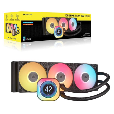 Система рідинного охолодження Corsair iCUE LINK TITAN 360 RX LCD (CW-9061023-WW) Вінниця - фото 12