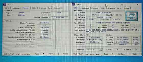: HP Pro Desk 400 G3 i3-6100T , 2x4Gb. 256Gb. SSD M.2 NVME Харків