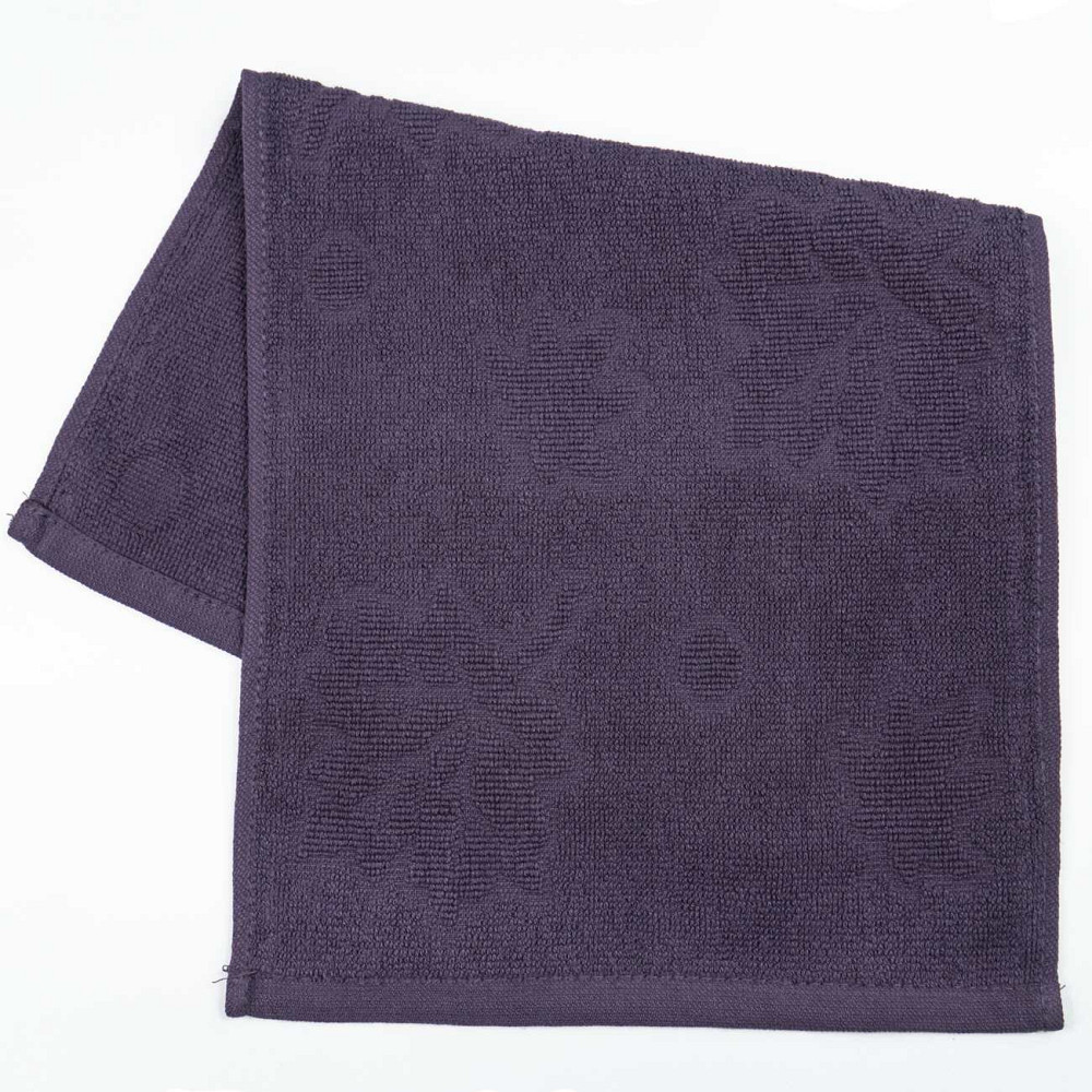 Кухонна жакардова серветка GM Textile 25х45 см 380 г/м2 (Фіолетовий) Суми - фото 1