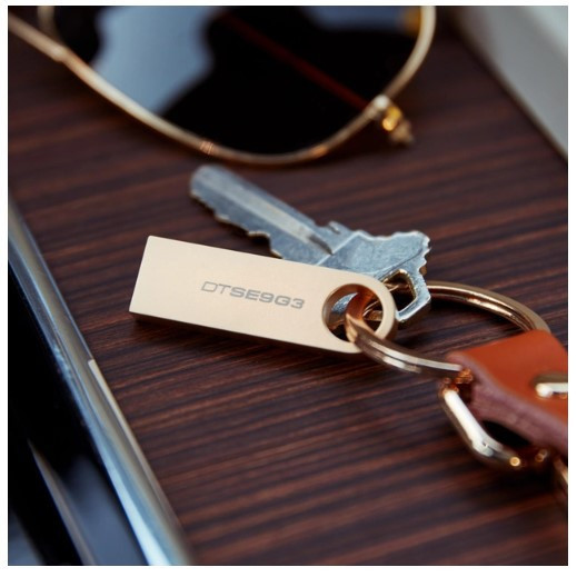 Flash Drive Kingston DT SE9 G3 256GB USB 3.2 Gold (DTSE9G3/256GB) (6962753) Киев - изображение 5