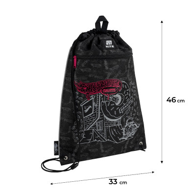 Сумка для обуви Kite 601M HW-2 Hot Wheels Skate (HW25-601M-2) Винница - изображение 2