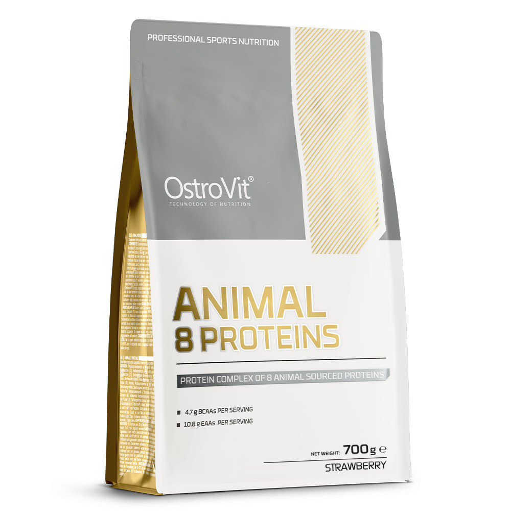 Протеин Ostrovit Animal 8 Proteins 700g (Strawberry) Луцк - изображение 1