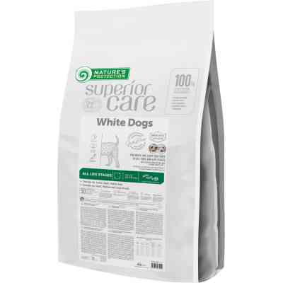Сухой корм для собак Nature's Protection Superior Care White Dogs Insect All Sizes and Life Stages 10 кг (NPSC47599) Винница