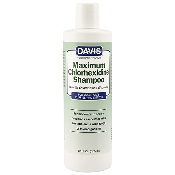 Davis Maximum Chlorhexidine Shampoo ДЭВИС МАКСИМУМ ХЛОРГЕКСИДИН дерматокосметический шампунь с 4% хлоргексидином для собак и котов с заболеваниями кож Киев - изображение 1