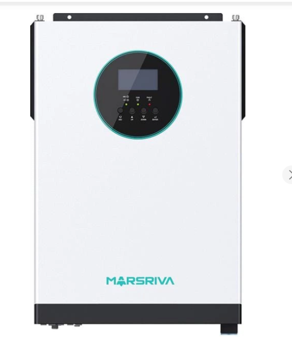 Гібридний інвертор  MARSRIVA MR-SPF5000-II 5 кВт і батарея 2.4 квт Киев - изображение 1