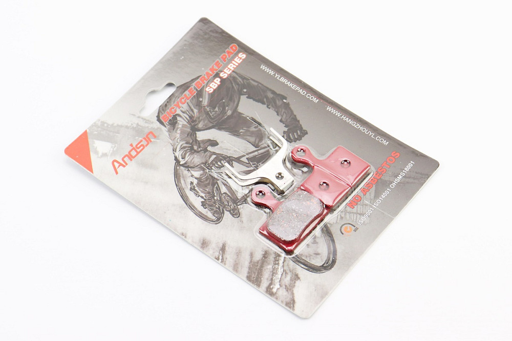 Гальмівні колодки Disk-brake (Shimano XTR, M615,666,675,785,985,988,6000,7000,8000,8020,9000,9020, R315,515,785, S700, RS785, CX75), червоні YL-1055 Киев - изображение 1