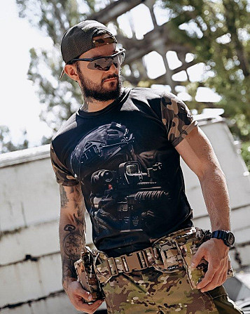 Тактична потовідвідна футболка oblivion Sniper ДЛ7350 Київ - фото 2