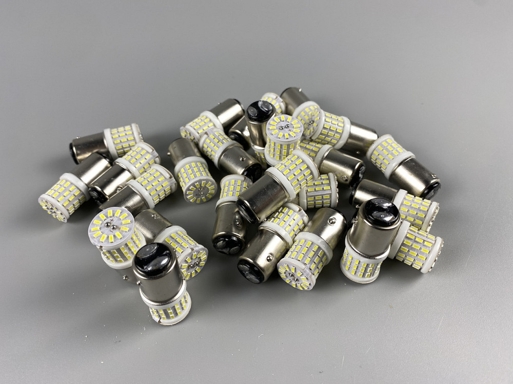 Лампа LED стоп-сигналу і покажчика повороту 12V з 2-х контактним цоколем 1157 BAY15d Мукачево - фото 7