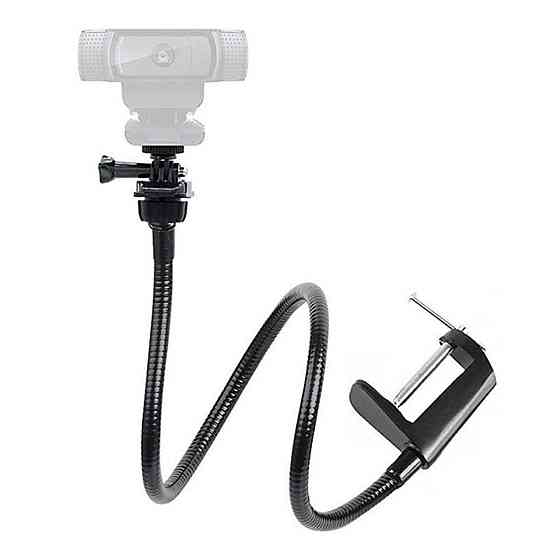 Гнучкий тримач для веб камери на стіл універсальний 67см ACprof MJ12 SBR Київ