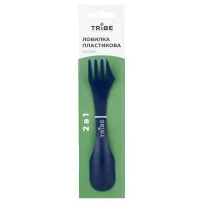 Ложка-виделка туристична Tribe Spork пластикова blue (T-FC-0031-blue) Вінниця
