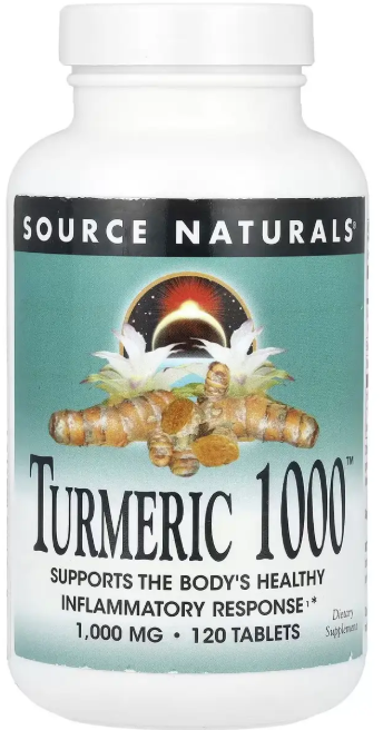 Куркума Source Naturals Turmeric1000 мг 120 таб Киев - изображение 1