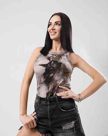 Облягаюча майка тай-дай Ripple Киев