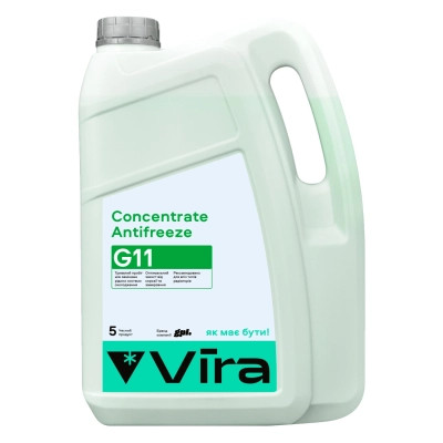 Антифриз VIRA Concentrate G11 зелена 5л (VI3002) Вінниця - фото 1